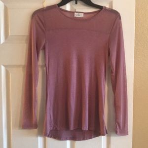 Glitz dusty rose top